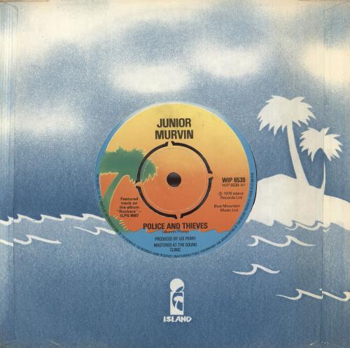 Junior Murvin Police And Thieves 7" vinyl single (7 inch record / 45) UK JQM07PO619137