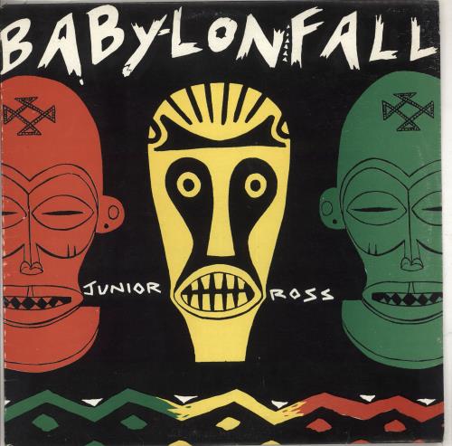 Junior Ross Babylon Fall vinyl LP album (LP record) Jamaican Q-OLPBA710170