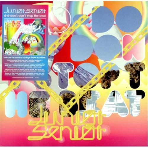 Junior Senior D-D-Don't Stop The Beat vinyl LP album (LP record) UK J/SLPDD235718