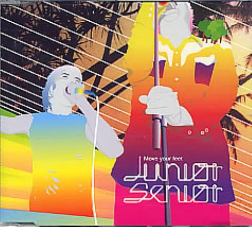 Junior Senior Move Your Feet CD single (CD5 / 5") German J/SC5MO265072