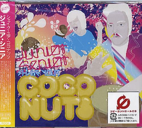 Junior Senior Shake Your Coconuts 2-disc CD/DVD set Japanese J/S2DSH299753