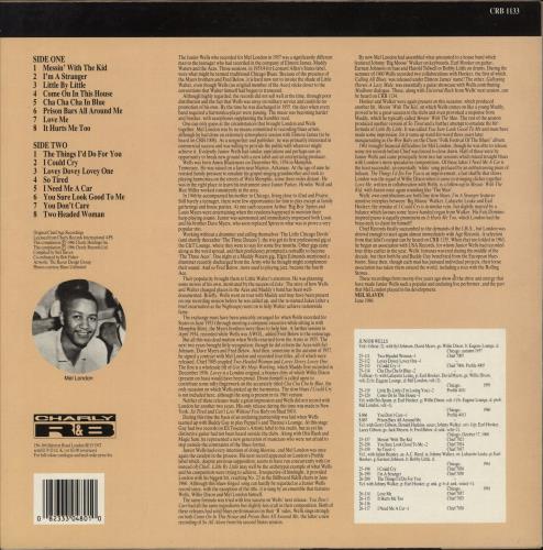 Junior Wells Messing With The Kid vinyl LP album (LP record) UK JW3LPME375390