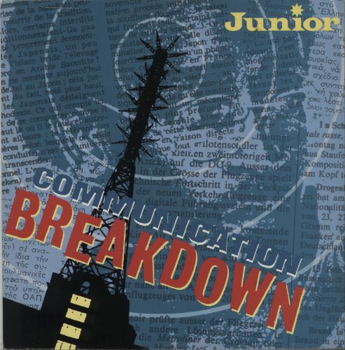 Junior Communication Breakdown 12" vinyl single (12 inch record / Maxi-single) UK JNR12CO670545