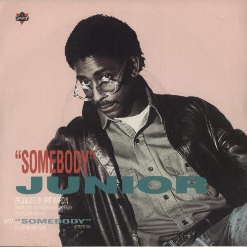 Junior Somebody 7" vinyl single (7 inch record / 45) UK JNR07SO893167