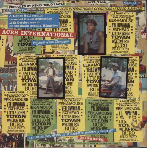 Junjo A Live Session With Aces International vinyl LP album (LP record) UK 41NLPAL791820