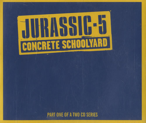 Jurassic 5 Concrete Schoolyard CD single (CD5 / 5") UK JU5C5CO471420