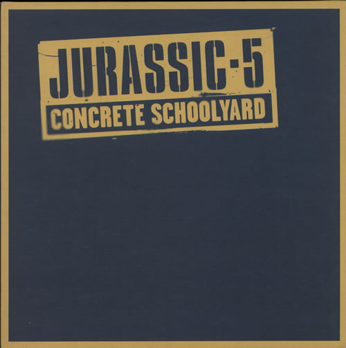 Jurassic 5 Concrete Schoolyard 12" vinyl single (12 inch record / Maxi-single) UK JU512CO633312