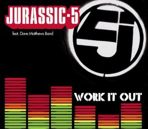 Jurassic 5 Work It Out CD single (CD5 / 5") UK JU5C5WO376386