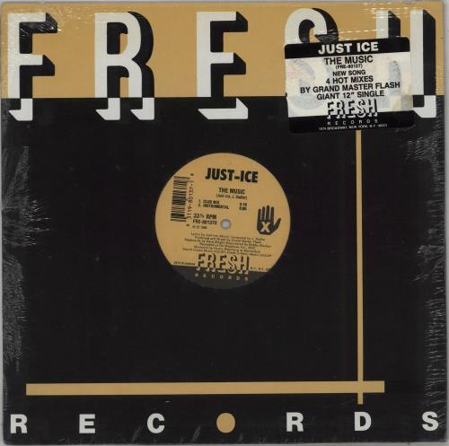 Just-Ice The Music 12" vinyl single (12 inch record / Maxi-single) US J8-12TH763010