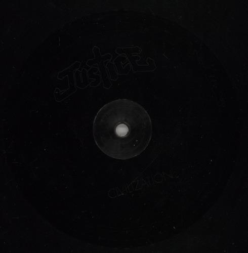 Justice Civilization 12" vinyl single (12 inch record / Maxi-single) French JQ212CI886510