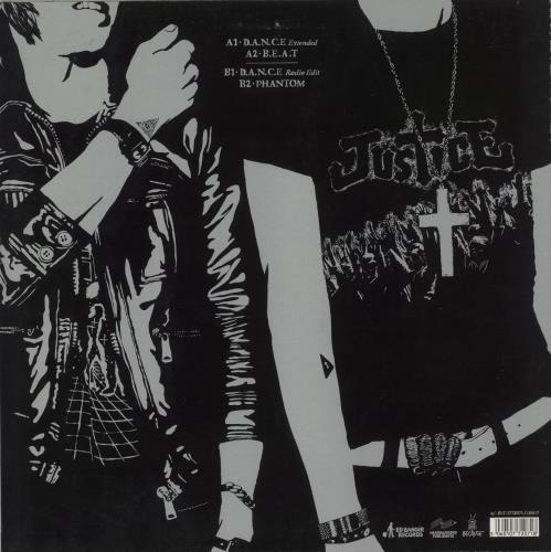 Justice D.A.N.C.E 12" vinyl single (12 inch record / Maxi-single) UK JQ212DA708522