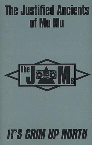 Justified Ancients Of Mu Mu It's Grim Up North cassette single UK JMUCSIT388534