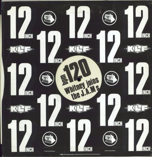 Justified Ancients Of Mu Mu Whitney Joins The J.A.M.S - KLF Sleeve 12" vinyl single (12 inch record / Maxi-single) UK JMU12WH00209