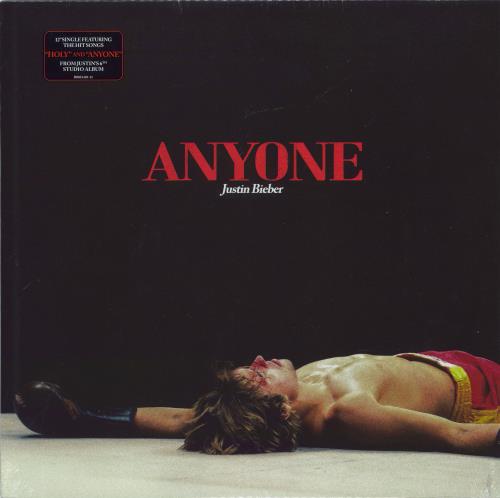 Justin Bieber Anyone - Sealed 12" vinyl single (12 inch record / Maxi-single) US J3012AN774708