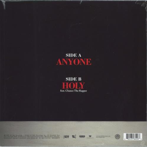 Justin Bieber Anyone - Sealed 12" vinyl single (12 inch record / Maxi-single) US J3012AN774708