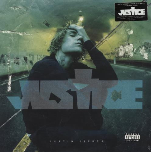 Justin Bieber Justice - Sealed 2-LP vinyl record set (Double LP Album) UK J302LJU863572