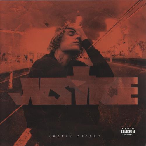 Justin Bieber Justice - Silver Vinyl 2-LP vinyl record set (Double LP Album) US J302LJU877292