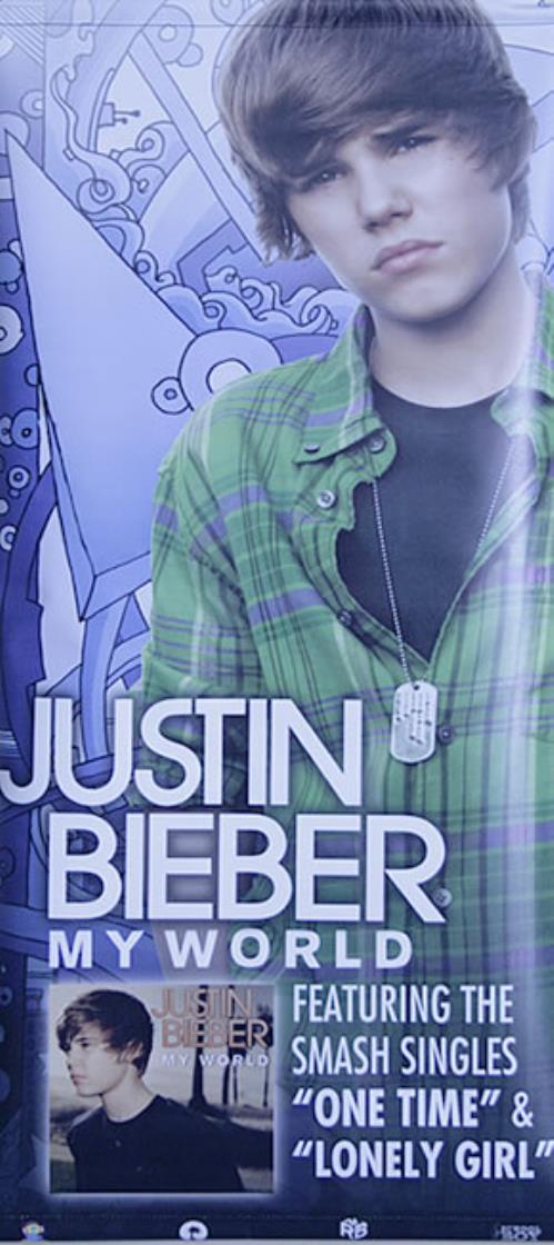 Justin Bieber My World display US J30DIMY527291