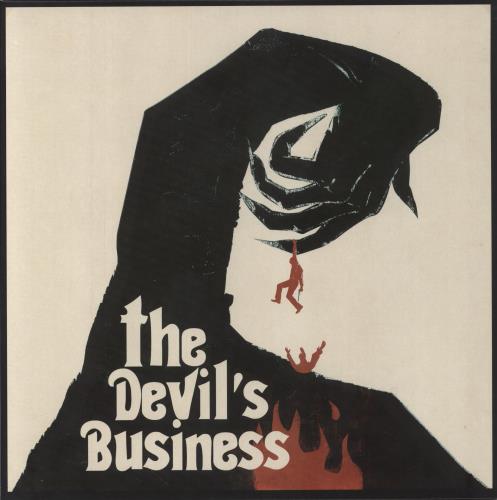 Justin Greaves The Devil's Business vinyl LP album (LP record) UK K8-LPTH857087