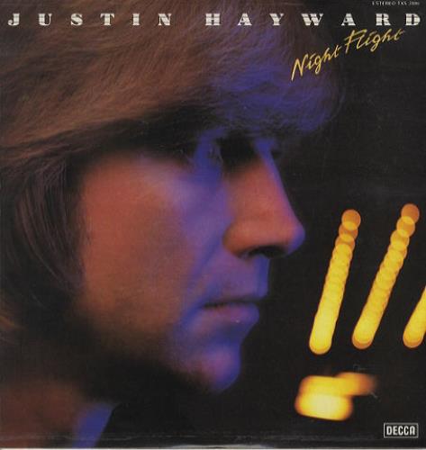 Justin Hayward Night Flight vinyl LP album (LP record) Spanish JHWLPNI148814