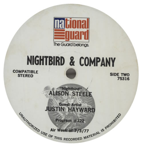 Justin Hayward Radio Show vinyl LP album (LP record) US JHWLPRA586625