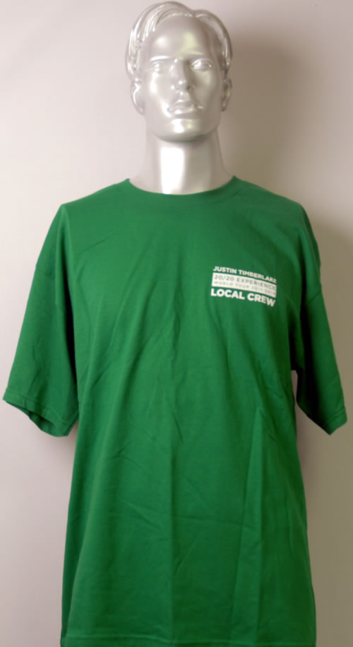 Justin Timberlake 20/20 Experience World Tour 2013-2014 t-shirt UK JTLTSEX613702