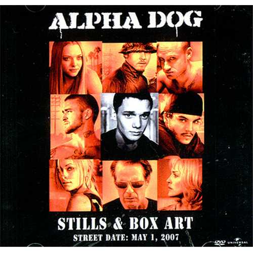 Justin Timberlake Alpha Dog CD-R acetate US JTLCRAL409871