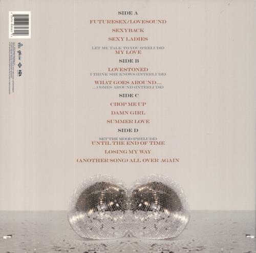 Justin Timberlake Futuresex/Lovesounds 2-LP vinyl record set (Double LP Album) US JTL2LFU377529