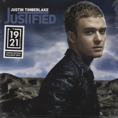 Justin Timberlake Justified - Rose Vinyl 2-LP vinyl record set (Double LP Album) UK JTL2LJU870185