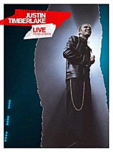 Justin Timberlake Live In London DVD UK JTLDDLI266389