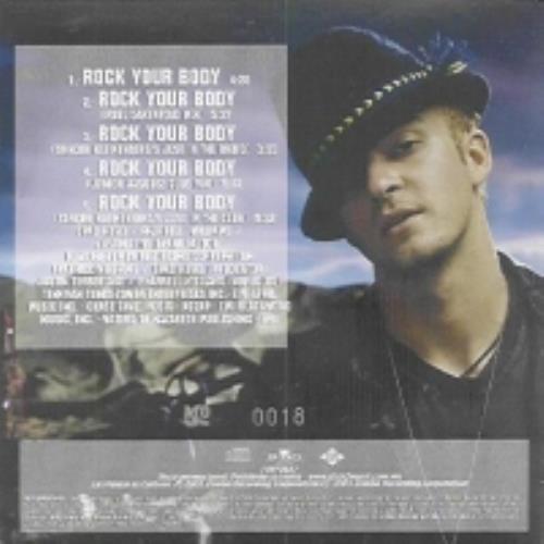 Justin Timberlake Rock Your Body CD single (CD5 / 5") Mexican JTLC5RO256295