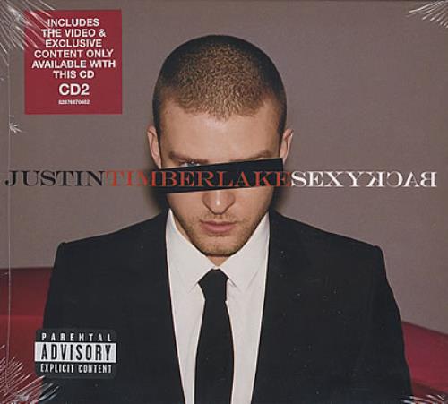 Justin Timberlake Sexy Back 2-CD single set (Double CD single) UK JTL2SSE365555