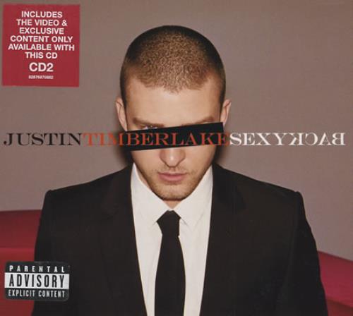 Justin Timberlake Sexyback CD single (CD5 / 5") UK JTLC5SE391397