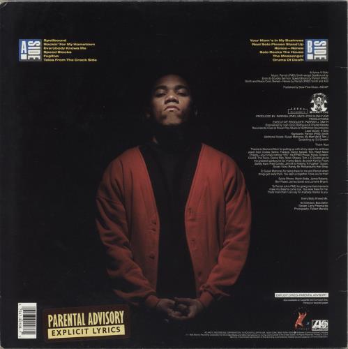 K-Solo Tell The World My Name vinyl LP album (LP record) US 9AHLPTE882326