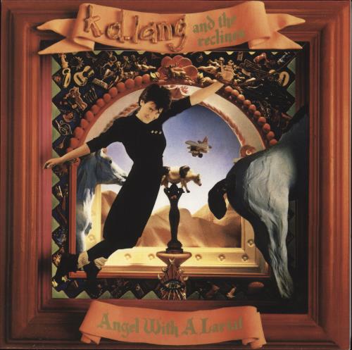 K.D. Lang Angel With A Lariat - RSD 2020 - Red Vinyl vinyl LP album (LP record) US KDLLPAN810056