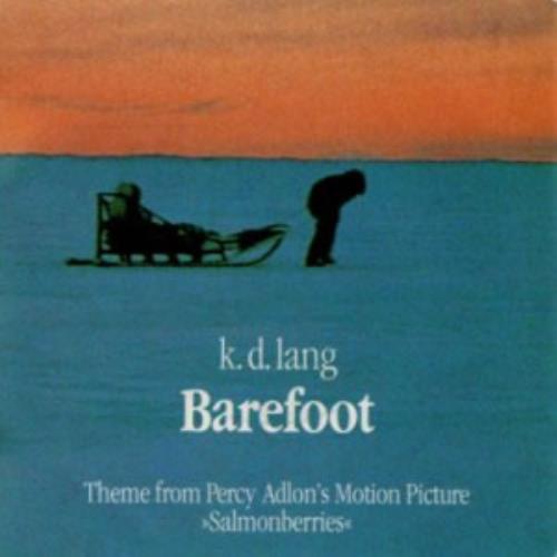 K.D. Lang Barefoot 7" vinyl single (7 inch record / 45) German KDL07BA52924