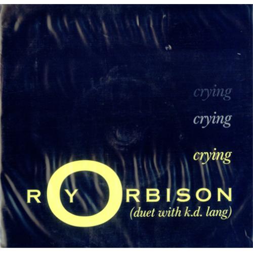 K.D. Lang Crying 7" vinyl single (7 inch record / 45) UK KDL07CR18208