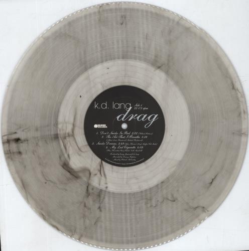 K.D. Lang Drag RSD 2020 - Smoky vinyl 2-LP vinyl record set (Double LP Album) UK KDL2LDR810054