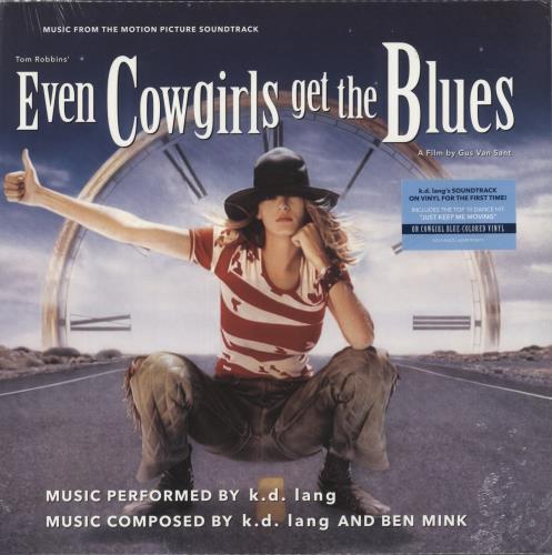 K.D. Lang Even Cowgirls Get The Blues - Cowgirl Blue Vinyl - Sealed vinyl LP album (LP record) UK KDLLPEV868302