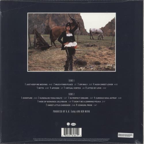 K.D. Lang Even Cowgirls Get The Blues - Cowgirl Blue Vinyl - Sealed vinyl LP album (LP record) UK KDLLPEV868302