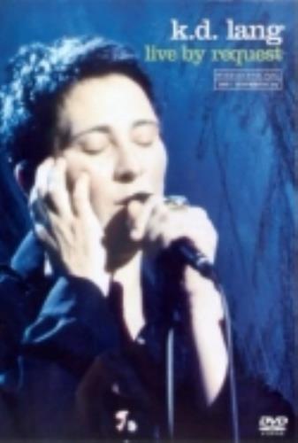 K.D. Lang Live By Request DVD UK KDLDDLI197493
