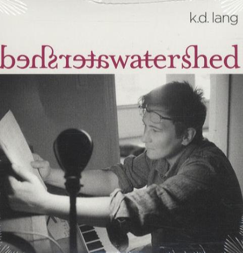 K.D. Lang Watershed CD album (CDLP) US KDLCDWA431794