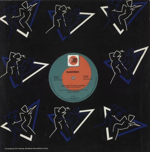 Kadenza Let's Do It 12" vinyl single (12 inch record / Maxi-single) UK 3ZH12LE874330