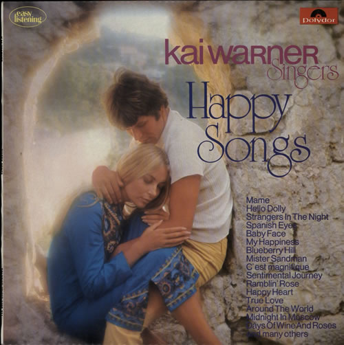 Kai Warner Singers Happy Songs vinyl LP album (LP record) UK KMILPHA578323