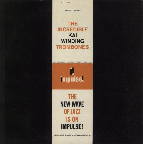 Kai Winding The Incredible Kai Winding Trombones vinyl LP album (LP record) US KWGLPTH864651
