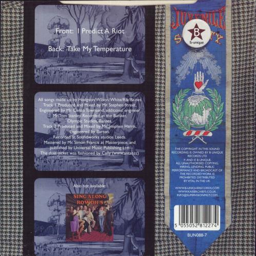 Kaiser Chiefs I Predict A Riot - 1st 7" vinyl single (7 inch record / 45) UK KAZ07IP314234