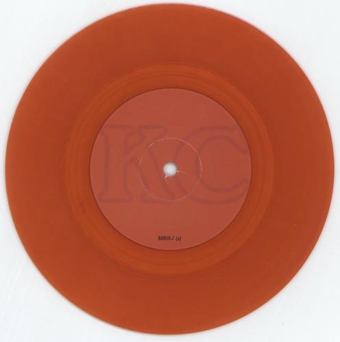 Kaiser Chiefs Ruby - Red Vinyl 7" vinyl single (7 inch record / 45) UK KAZ07RU871469