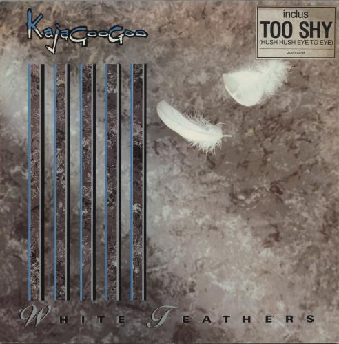 Kajagoogoo White Feathers vinyl LP album (LP record) French KAJLPWH880441