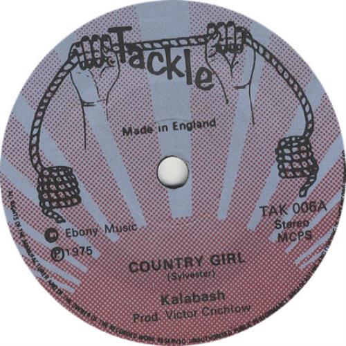 Kalabash Country Girl 7" vinyl single (7 inch record / 45) UK KAF07CO302415
