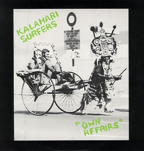 Kalahari Surfers Own Affairs vinyl LP album (LP record) South African KBDLPOW363680